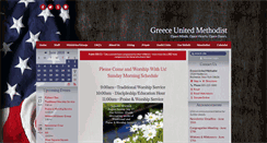 Desktop Screenshot of greeceumc.org